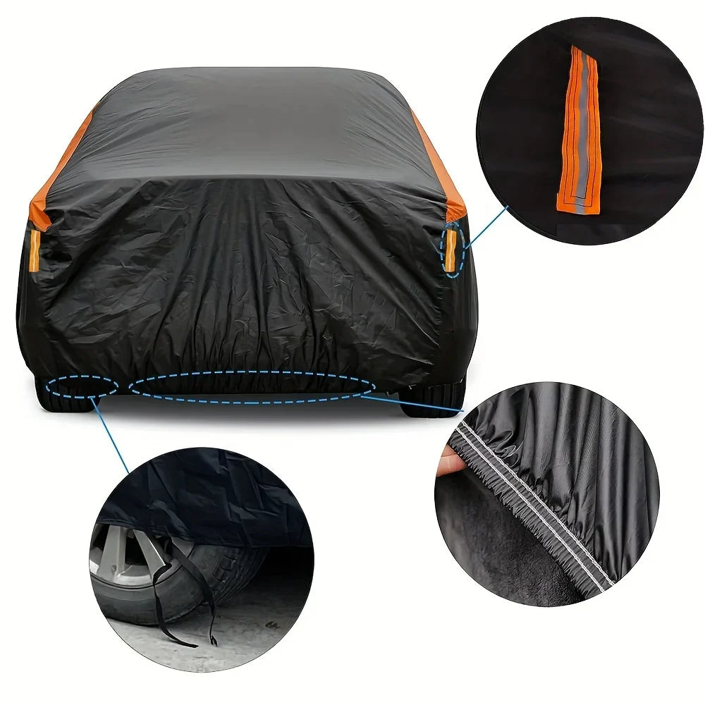 BowLift | Car cover CARVION | Waterproof & UV protection | For SUV & Sedan | 190T Polyester