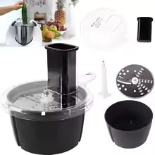 BowLift | MixProTec Multifunctional Accessory Set for Thermomix TM5/TM6 | Cutting Disc, Container & Lid | Dishwasher Safe & Food Safe