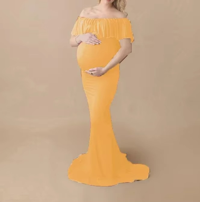 BowLift | Elegant Maternity Photography Dress for Pregnancy Photo Shoots