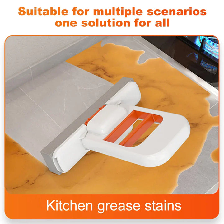 Scratch-Safe Compact Dual Texture Sponge Mop | Bowlift