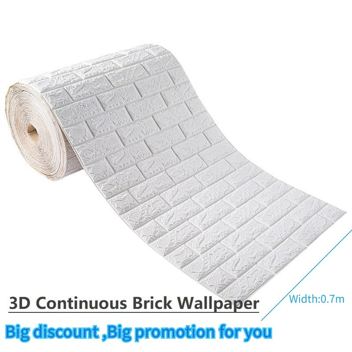 BowLift | 3D Self-Adhesive Soft Brick Wall Stickers