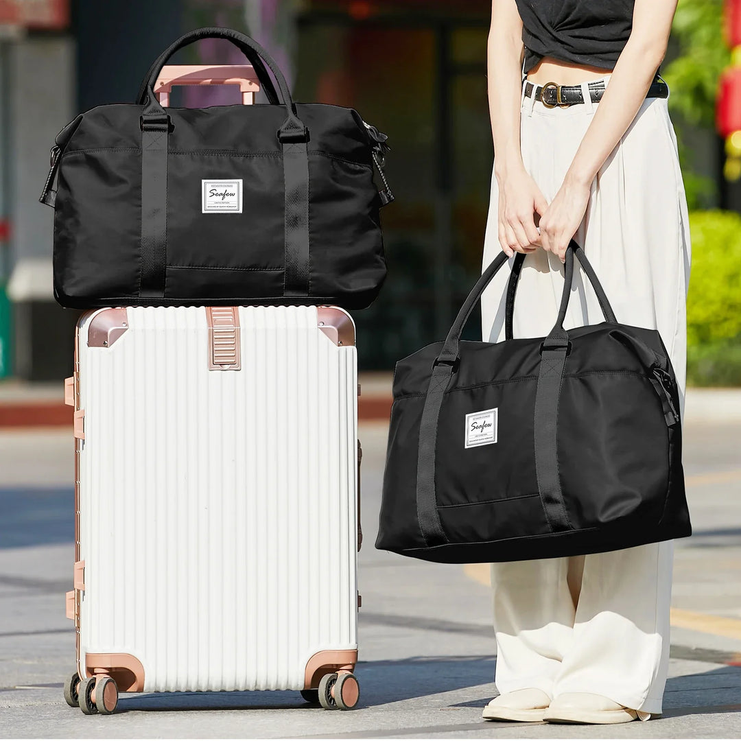 BowLift | Aerovigo Travel Bag Hand Luggage 40x20x25 | Large Capacity | Weekend Bag for Short Trips | Flight Compliant Cabin Bag