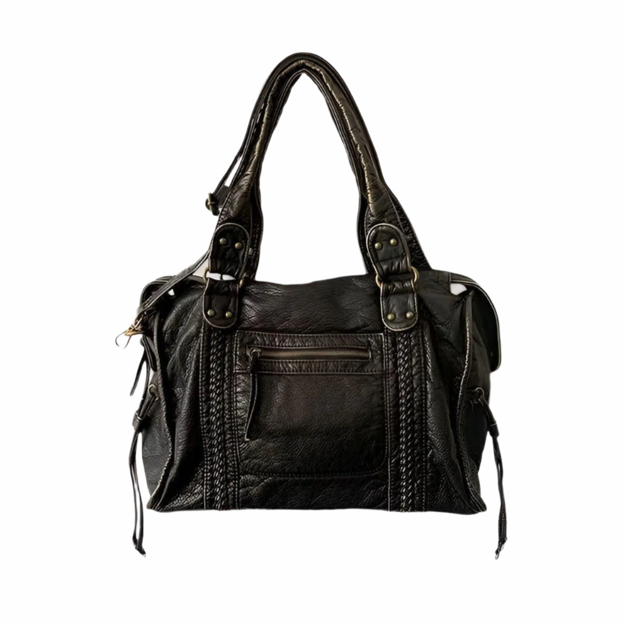 BowLift | Genuine Leather Shoulder Bag – Elegant & Durable Handbag for Work and Everyday Use