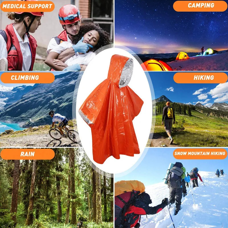 BowLift | Foldable Rain Poncho – Protection against Weather & Wind