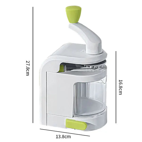 BowLift | SpiraChef Vegetable Spiralizer | 5-in-1 Spiralizer & Slicer | With Suction Foot & Foldable Design | For Zoodles, Vegetables & Fruits