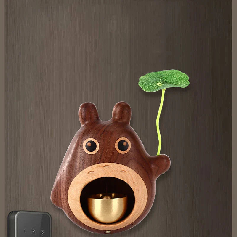 Wooden Penguin Cute Doorbell | Bowlift