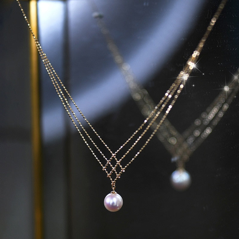 BowLift | Bohemian Drop Stylish Pearl Necklace