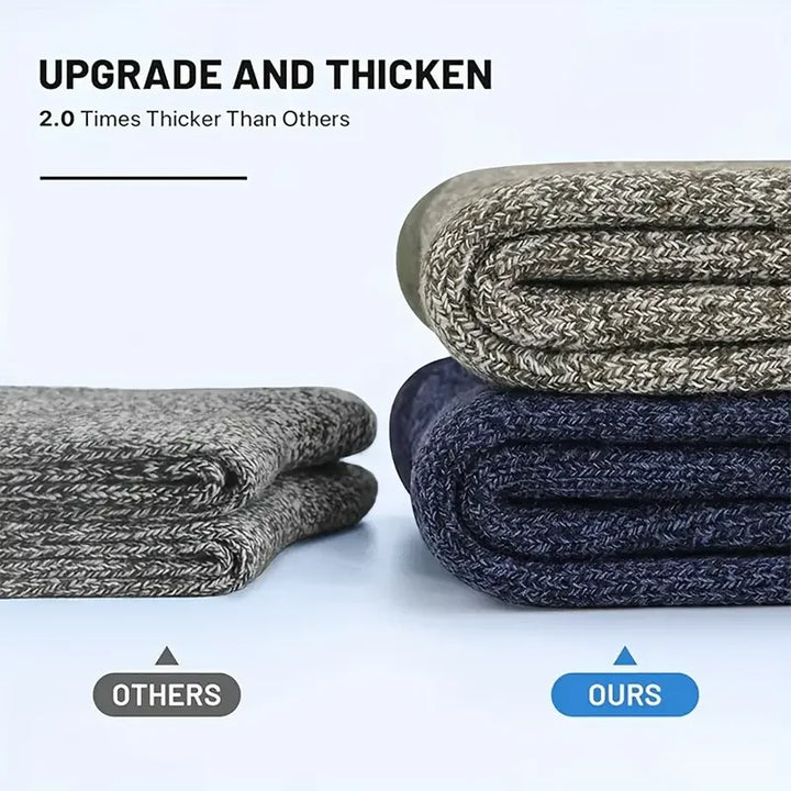BowLift | Extra Warm Merino Wool Socks For Hiking Unisex 38-46