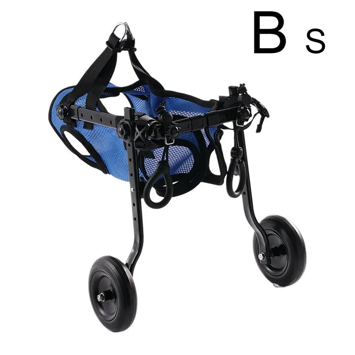 BowLift | Vetalino Dog Wheelchair for Small Dogs | Adjustable Rehab Cart | Lightweight & Stable | Mobility Aid for Walking Problems