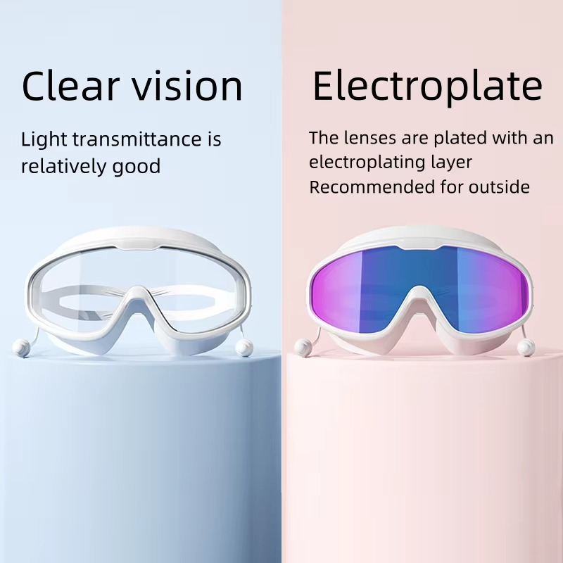BowLift | Adult Anti-Fog Swimming Goggles – Stylish UV-Protective Swim Gear with Leakproof Fit