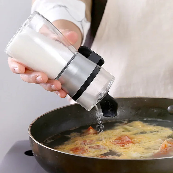 BowLift | Push salt dispenser precise portions and elegant appearance