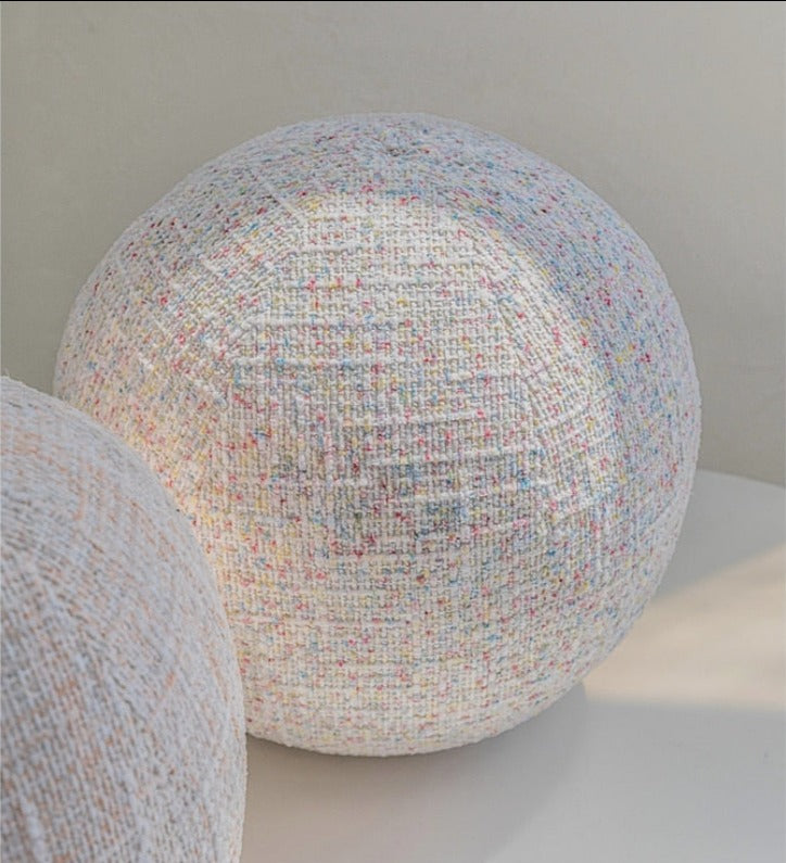 Tweed Globe Cushion | Bowlift