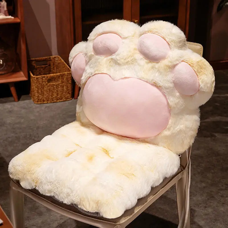 BowLift | Cozy Cat Paw Plush Seat Pillow