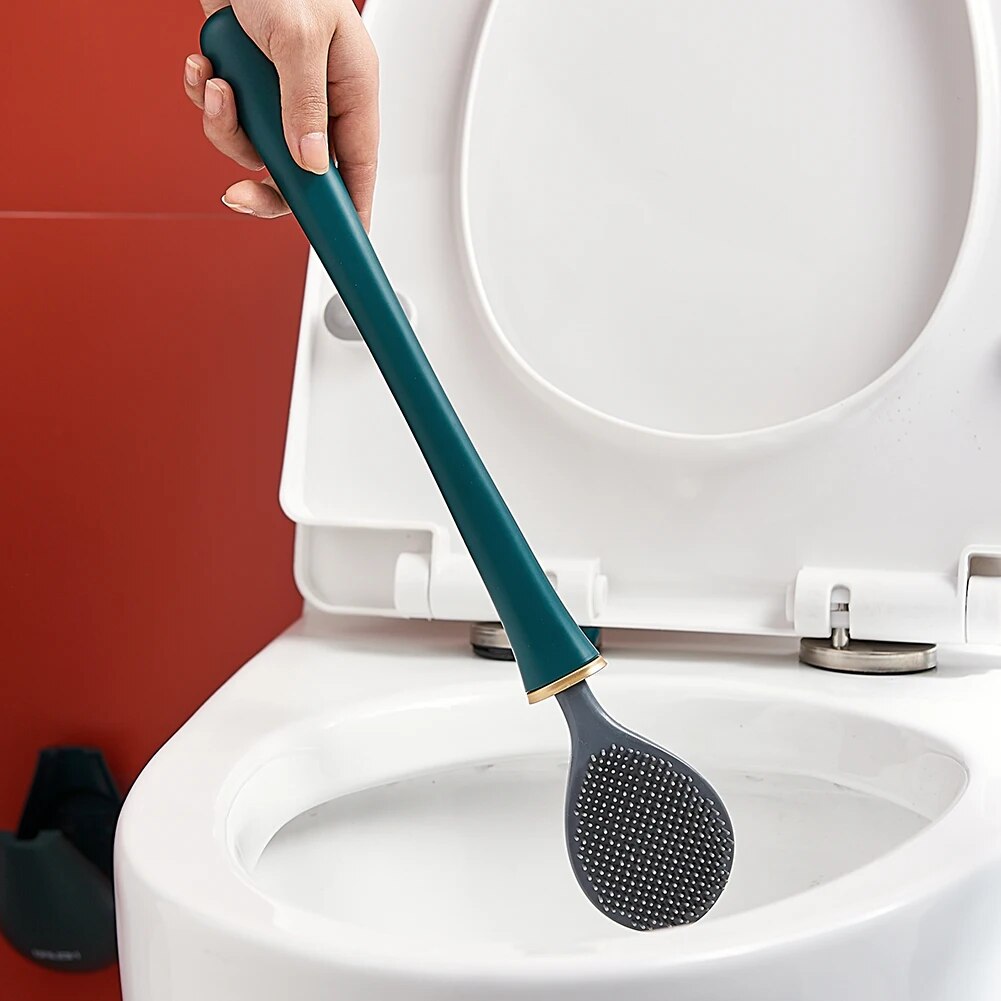 SumiClean - Slim Silicon Toilet Brush for Your Bathroom Bowlift