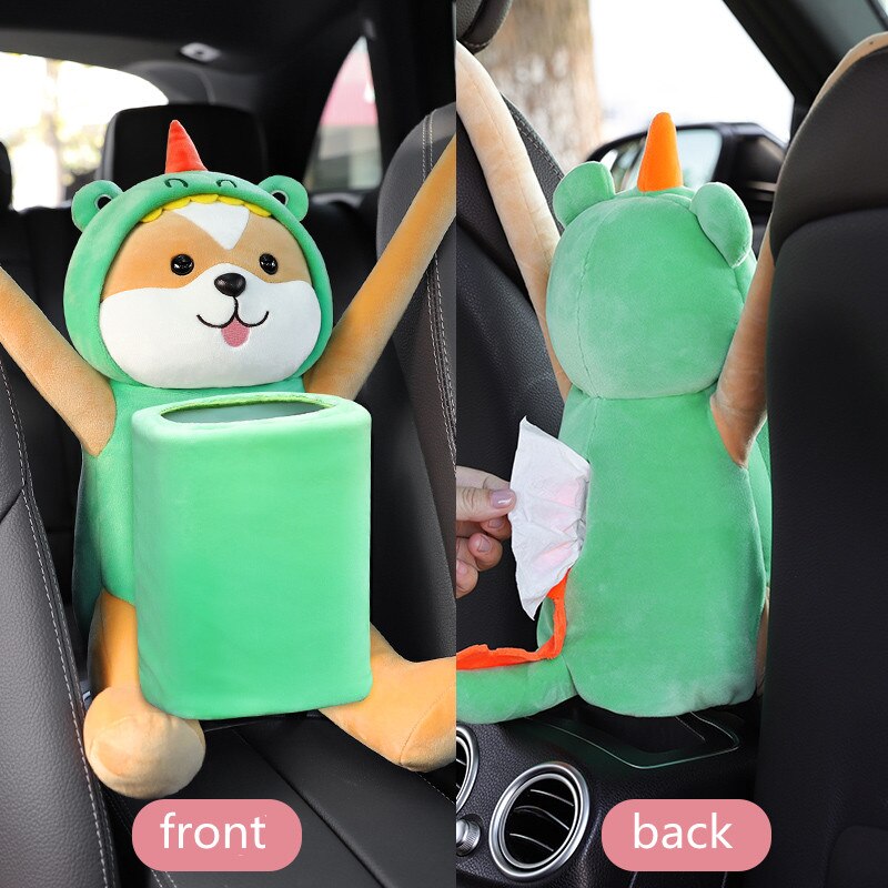 BowLift | Cute Cartoon Animals Car Tissue Box