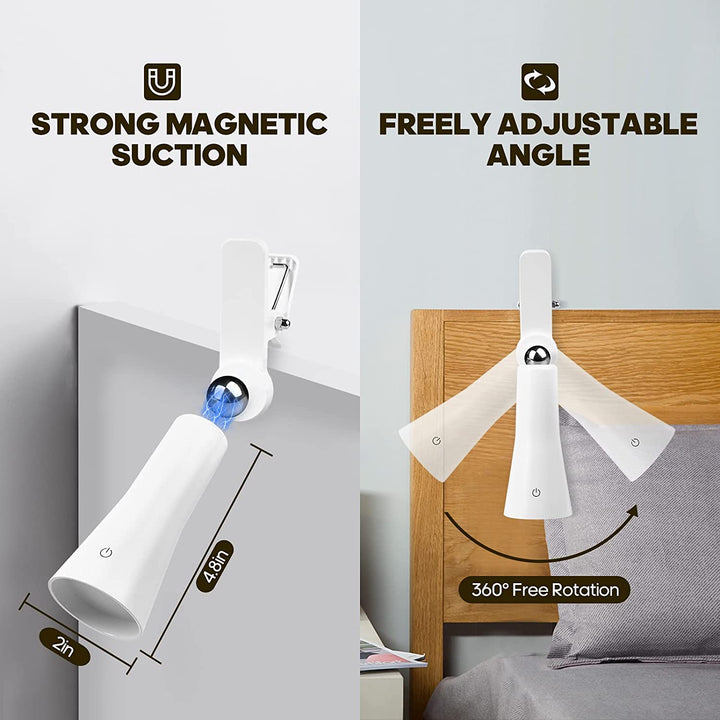 BowLift | Shiny Orbit Rechargeable Rotating Desk Lamp