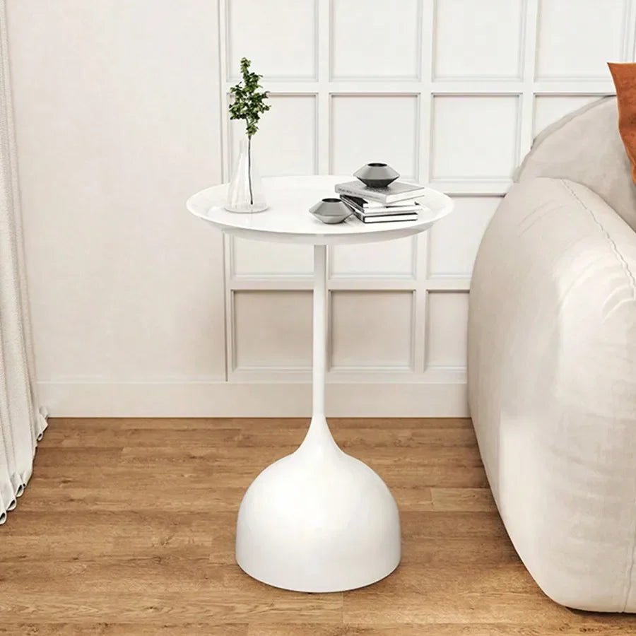 BowLift | Scandinavian Round Side Table of Metal