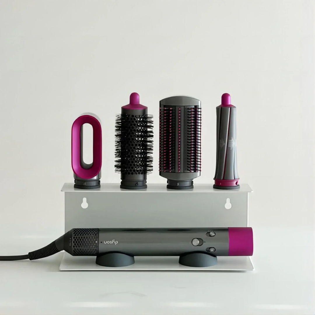 Multifunctional Hair Dryer Stand – Carbon Steel | For Hair Dryers, Straighteners & Curling Irons Bowlift