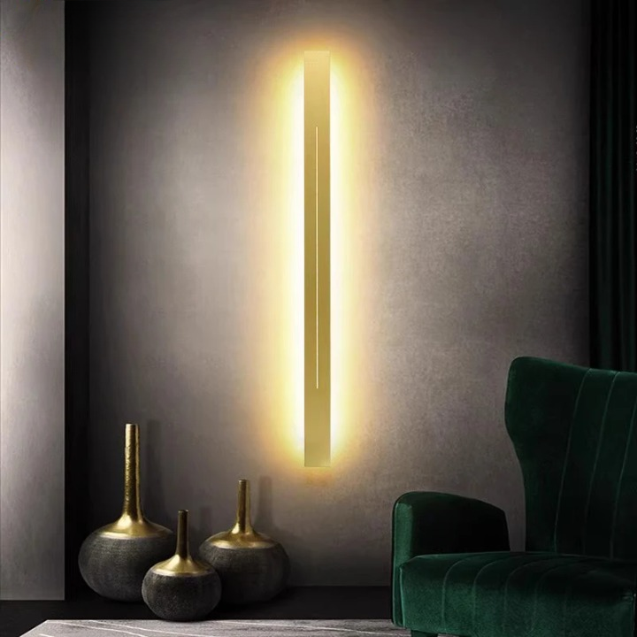 Indoor wall lamp made of metal and acrylic for living room bedroom Bowlift