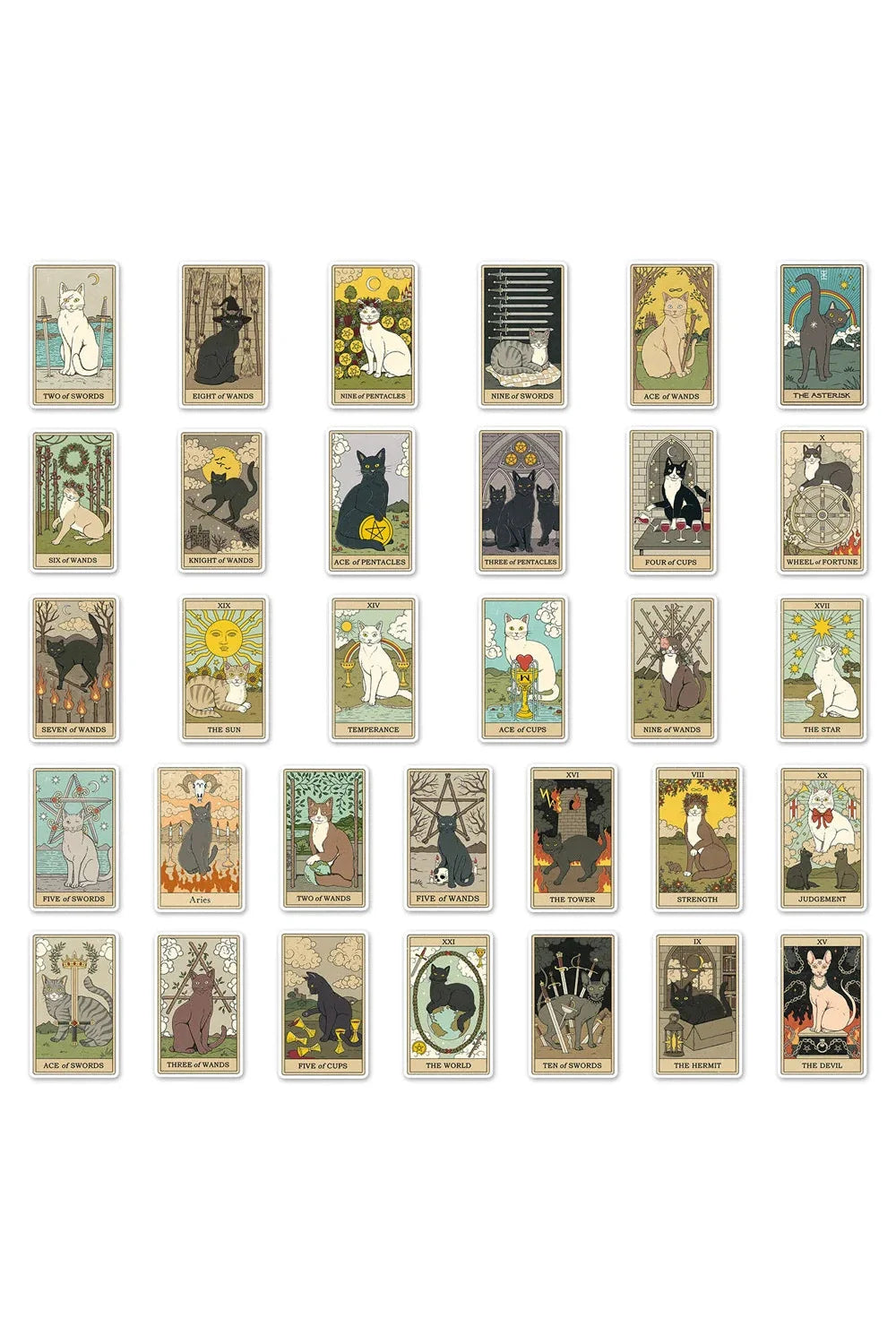 Cat Scrapbooking Stickers | Bowlift