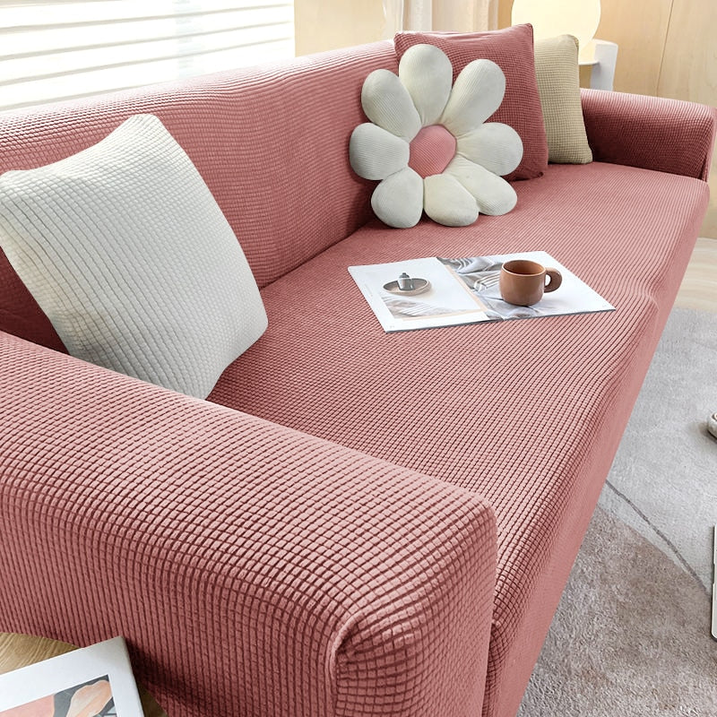 BowLift | FlexiCover Elastic Sofa Cover – Protection Cover for Corner Sofas and Standard Sofas
