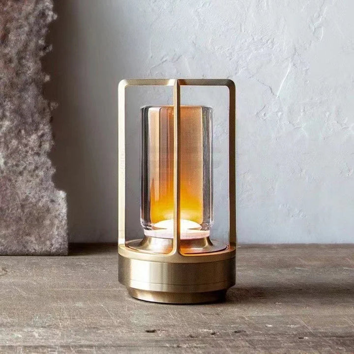 BowLift | Rechargeable Wireless LuxuryGlow Table Lamp - Elegant Wireless Lamp for Any Mood