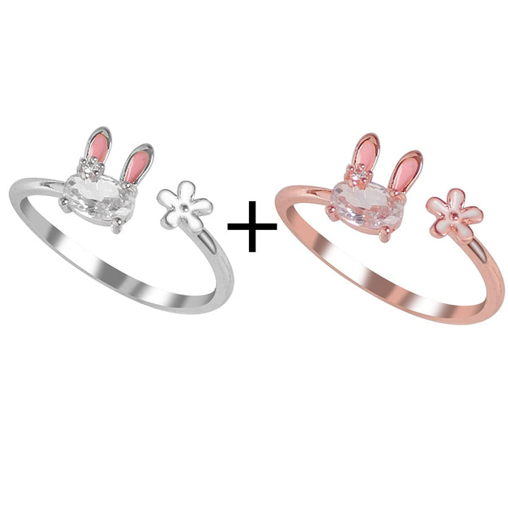 BowLift | Magic Radiant Rabbit Charm Ring