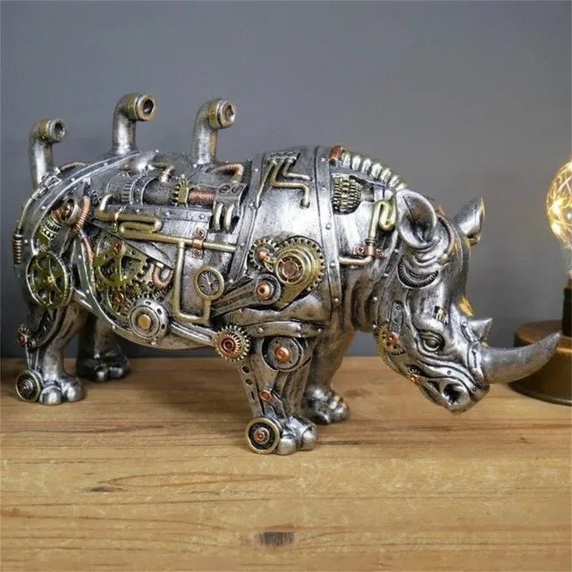 SteamBeast - Steampunk Animal Figures with Gears Bowlift
