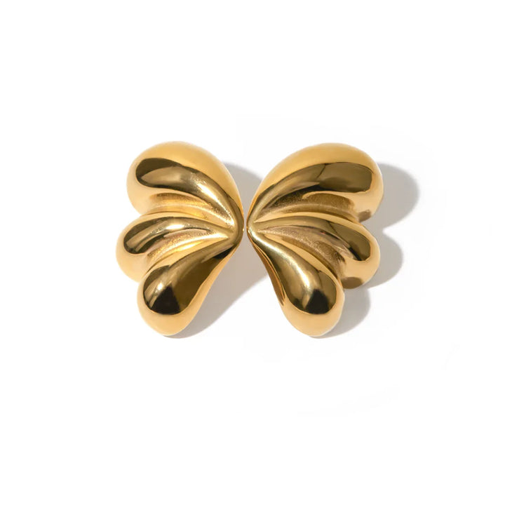 BowLift | Elegant Three Petal Symmetrical Earrings