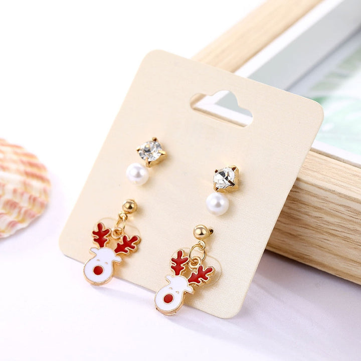BowLift | Charming Christmas Time Design Earrings