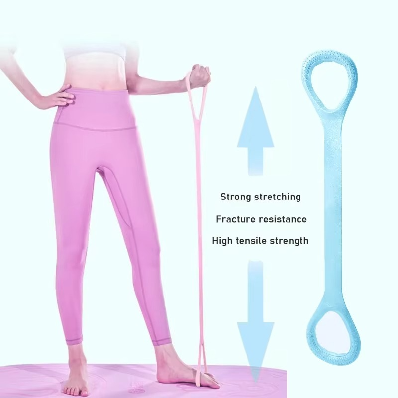 BowLift | 8-Pack Resistance Bands for Arms, Back, and Shoulder Training – Elastic Bands for Yoga, Pilates, and Physical Therapy