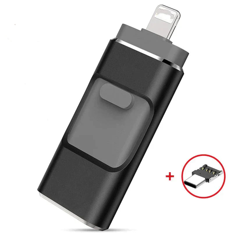 BowLift | DataFlex 4-in-1 Memory Stick – USB Storage for Phone, Tablet and PC