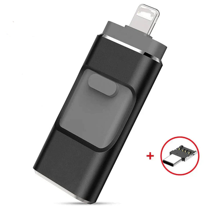 BowLift | DataFlex 4-in-1 Memory Stick – USB Storage for Phone, Tablet and PC