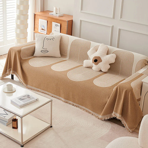 BowLift | ScandiLoom Tassel Blanket | Four Seasons | Sofa & Scratch Protection | Blanket & Rug in One Description: