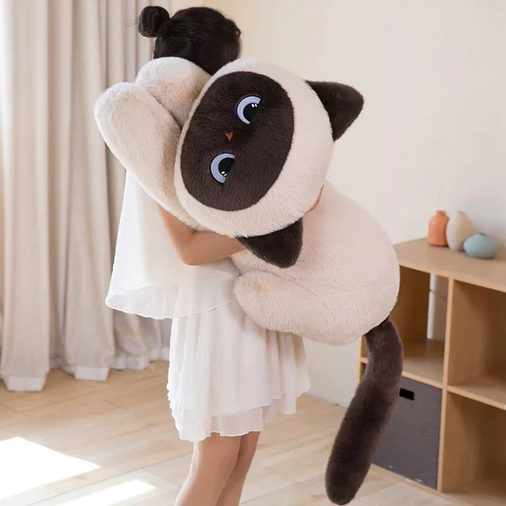 BowLift | Momo the Long Kawaii Siamese Cat Plush