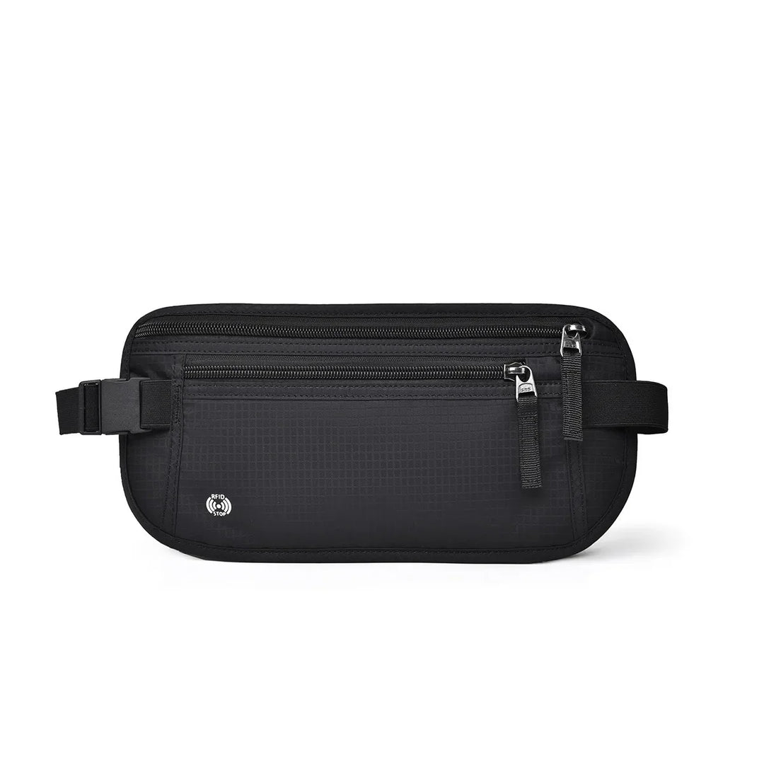 BowLift | SafeTraveler Waist Bag | RFID Protection | Hidden Security Pocket | For Men & Women