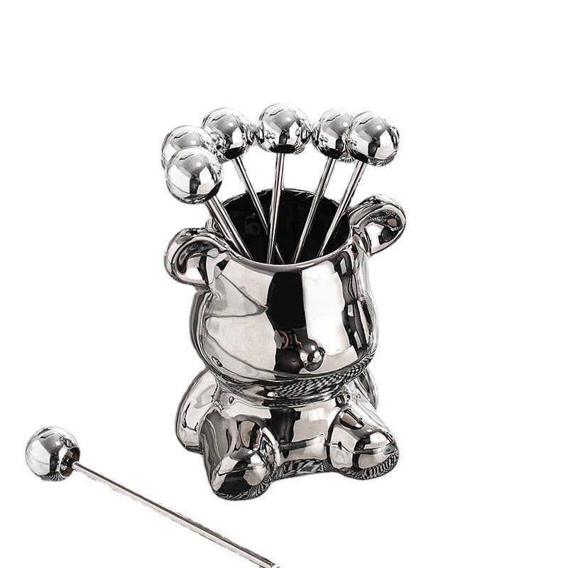 Nordic Tiny Bear Food Fruit Holder | Bowlift