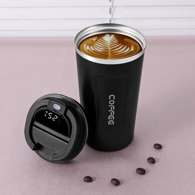 BowLift | LED Temperature Display Smart Thermos Coffee Mug