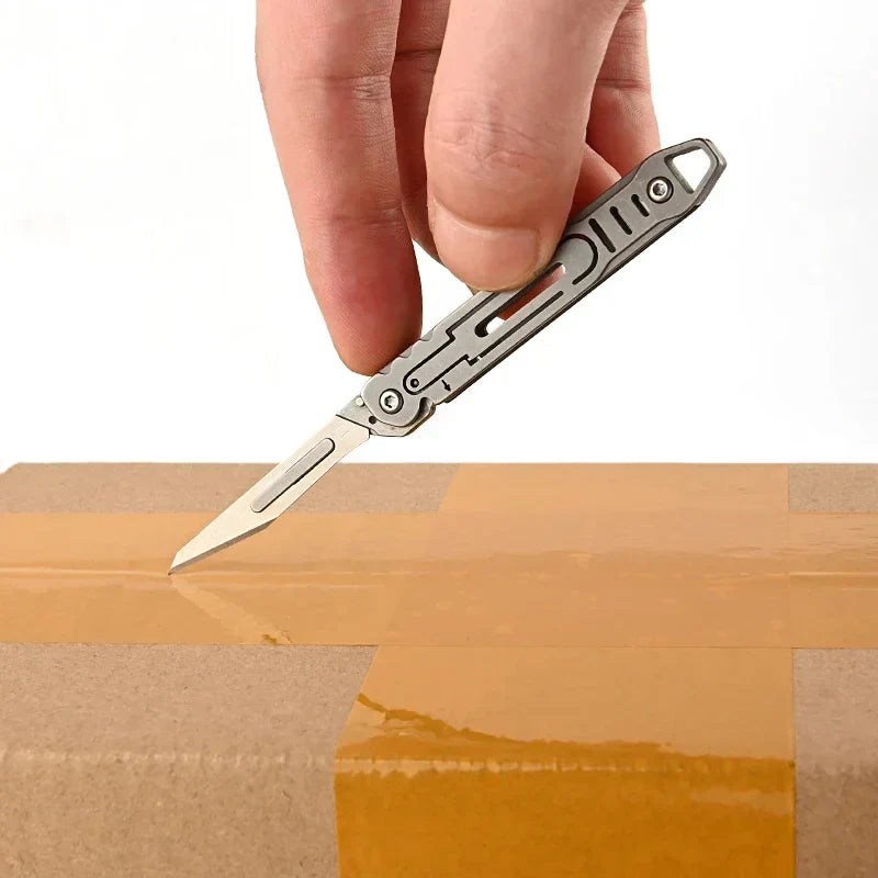Replaceable Blades Foldable EDC Knife | Bowlift