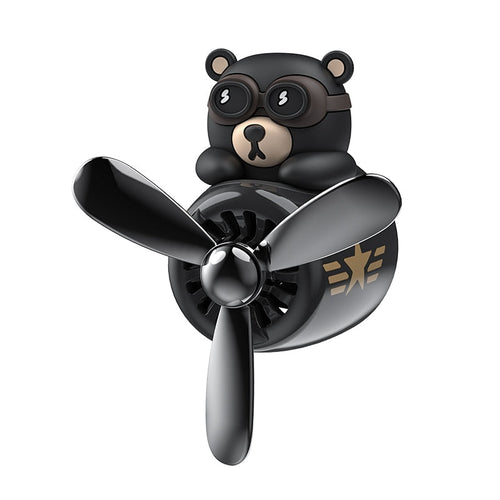 BowLift | Bear Pilot Rotating Car Air Freshener
