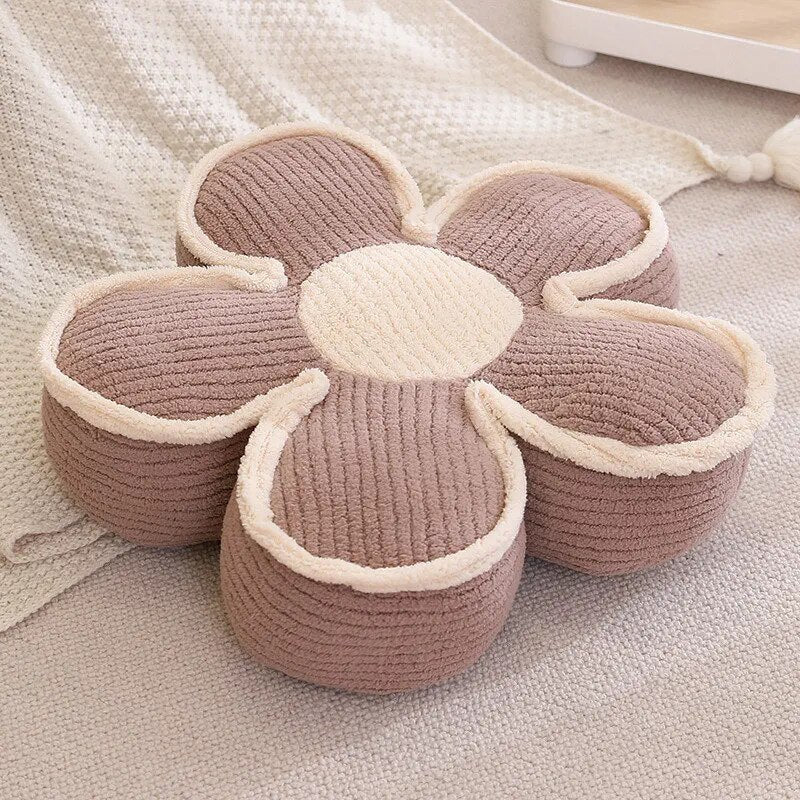 Pastel Fluffy Flower Cushion | Bowlift