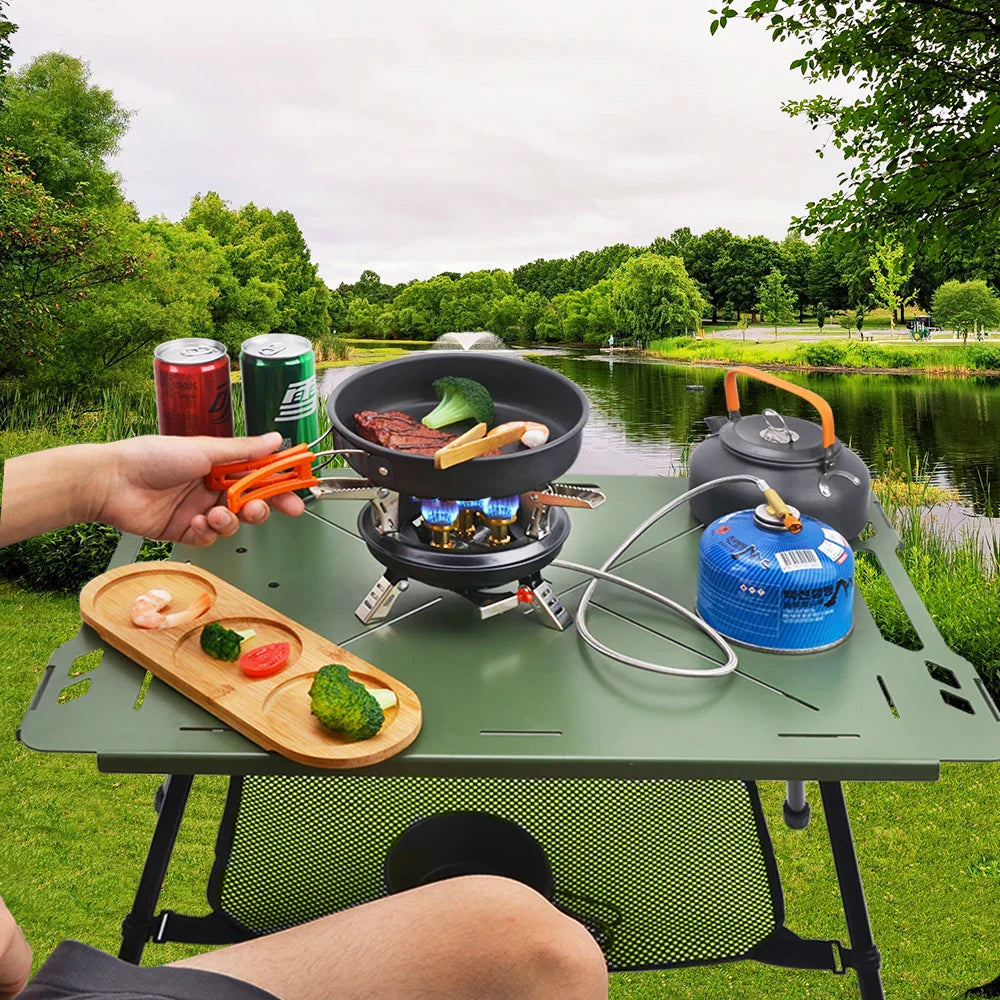 BowLift | Portable Multi-Burner Quick Ignition Outdoor Gas Cooker