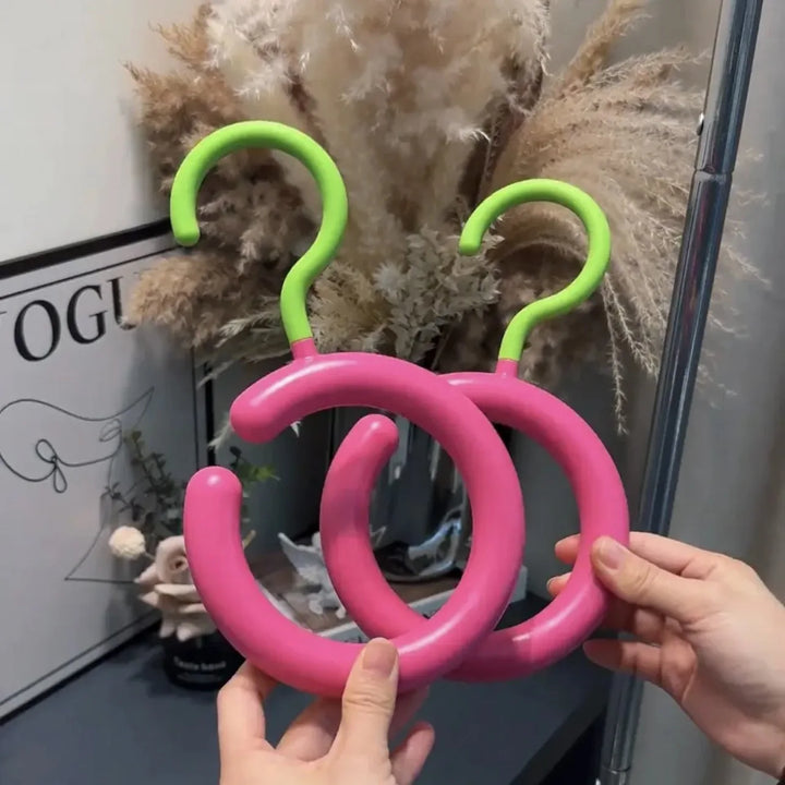 BowLift | 2pcs Rotating Multi-Hook Closet Organizer  Hanger