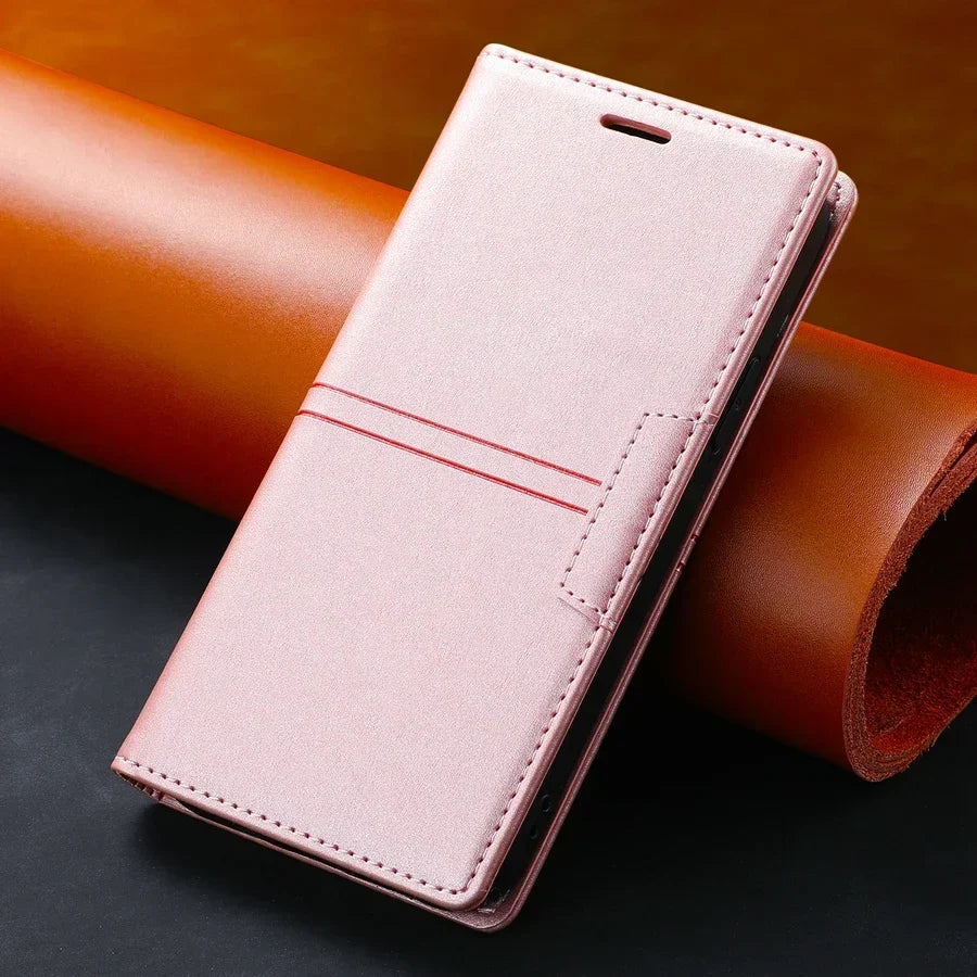 BowLift | Leather Wallet Case Flip Case - Google Pixel