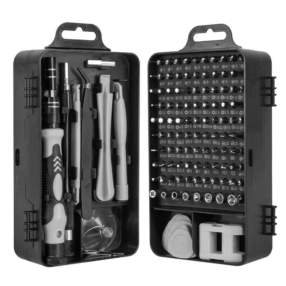BowLift | 115-in-1 Precision Screwdriver Set with Magnetic Repair Tools – ProFix