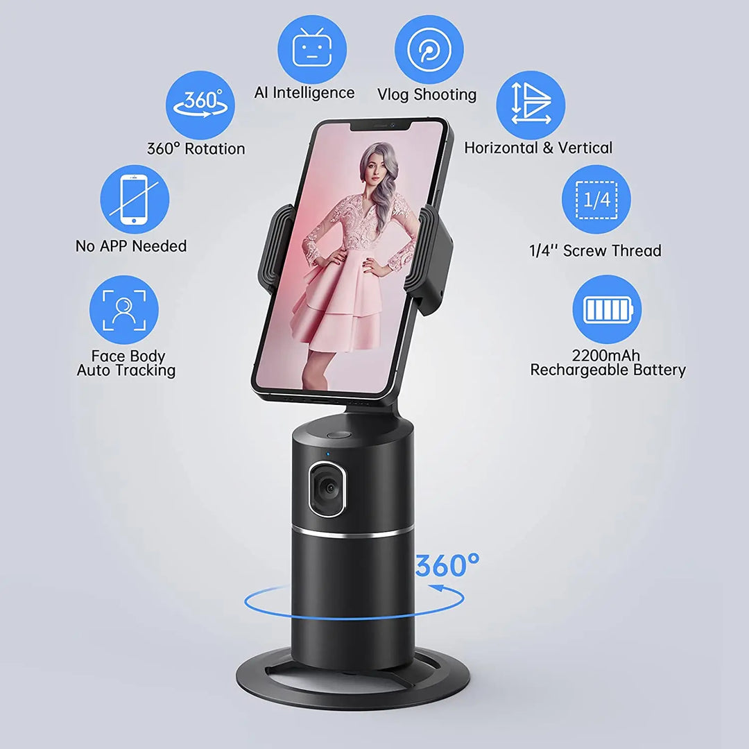 Follow Frame - Automatic Phone Holder with Facial Recognition Bowlift