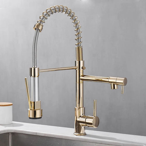 Faucet with Double Outlet – High-Quality Faucet for Flexible Washing, Easy Installation, Ideal for Modern Kitchens, Swiveling and Durable | Bowlift