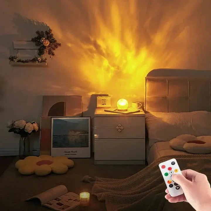 BowLift | Relaxation Water Wave Projector Lamp
