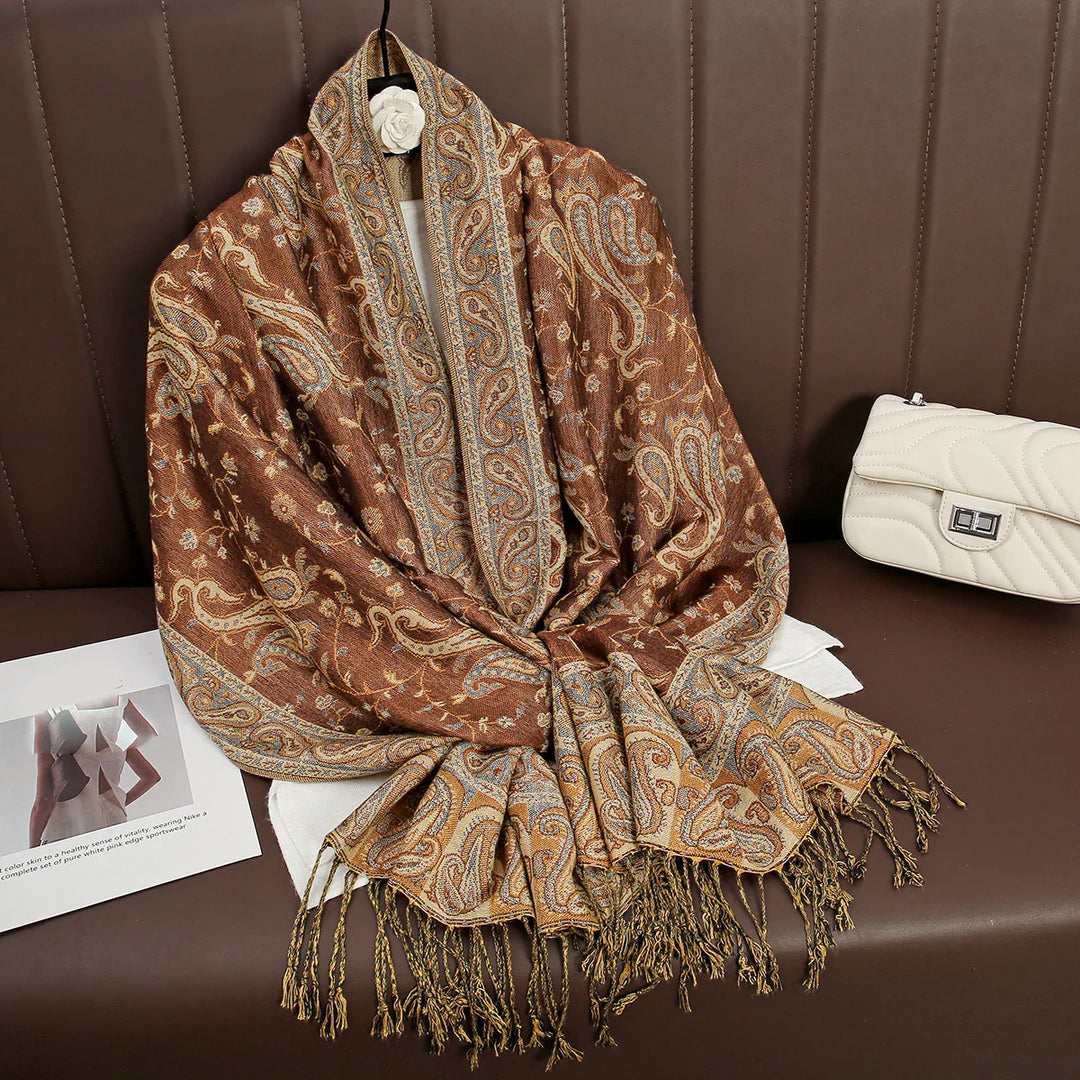 BowLift | Élégancea | Women's Scarf | Cashmere Feel | 70 × 190 cm | Luxury Print & Warm