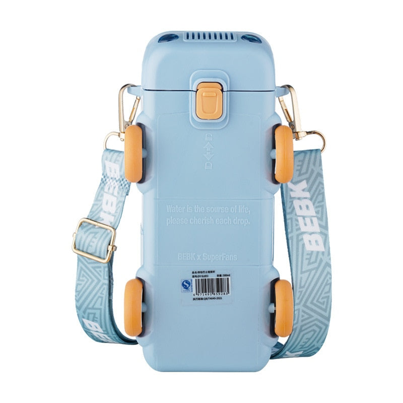 BowLift | Cute Bus Leak-Proof Little Rider Water Bottle